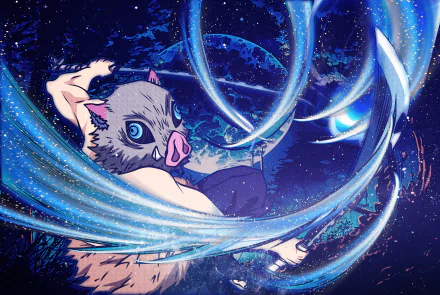  Inosuke Hashibira by commander_steel