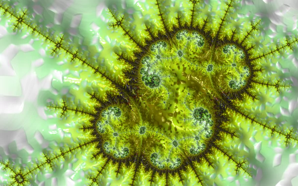  8k Trippy Psychedelic Fractal Wallpaper