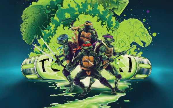 movie Teenage Mutant Ninja Turtles II: The Secret of the Ooze HD Desktop Wallpaper | Background Image