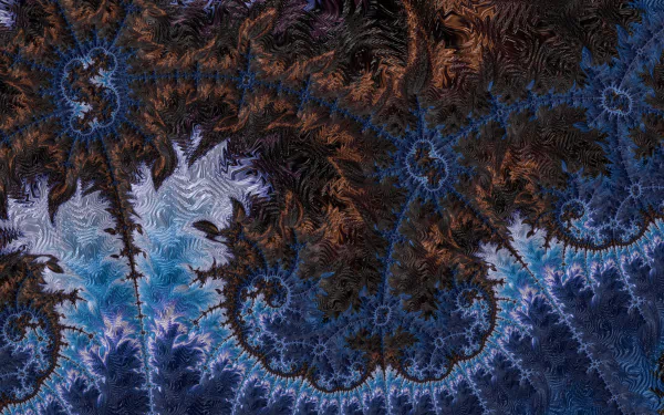  8k Trippy Psychedelic Fractal Wallpaper