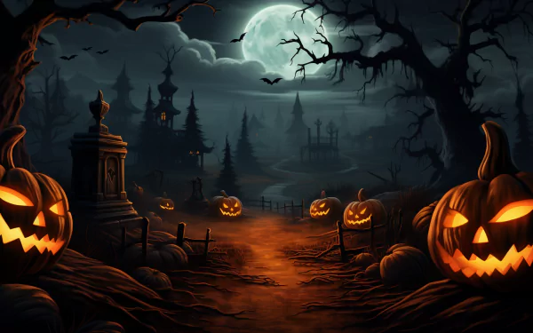 Download Holiday Halloween HD Wallpaper