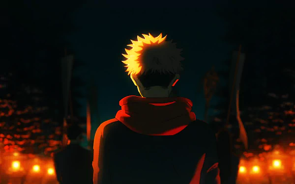 Yuji Itadori Anime Jujutsu Kaisen HD Desktop Wallpaper | Background Image