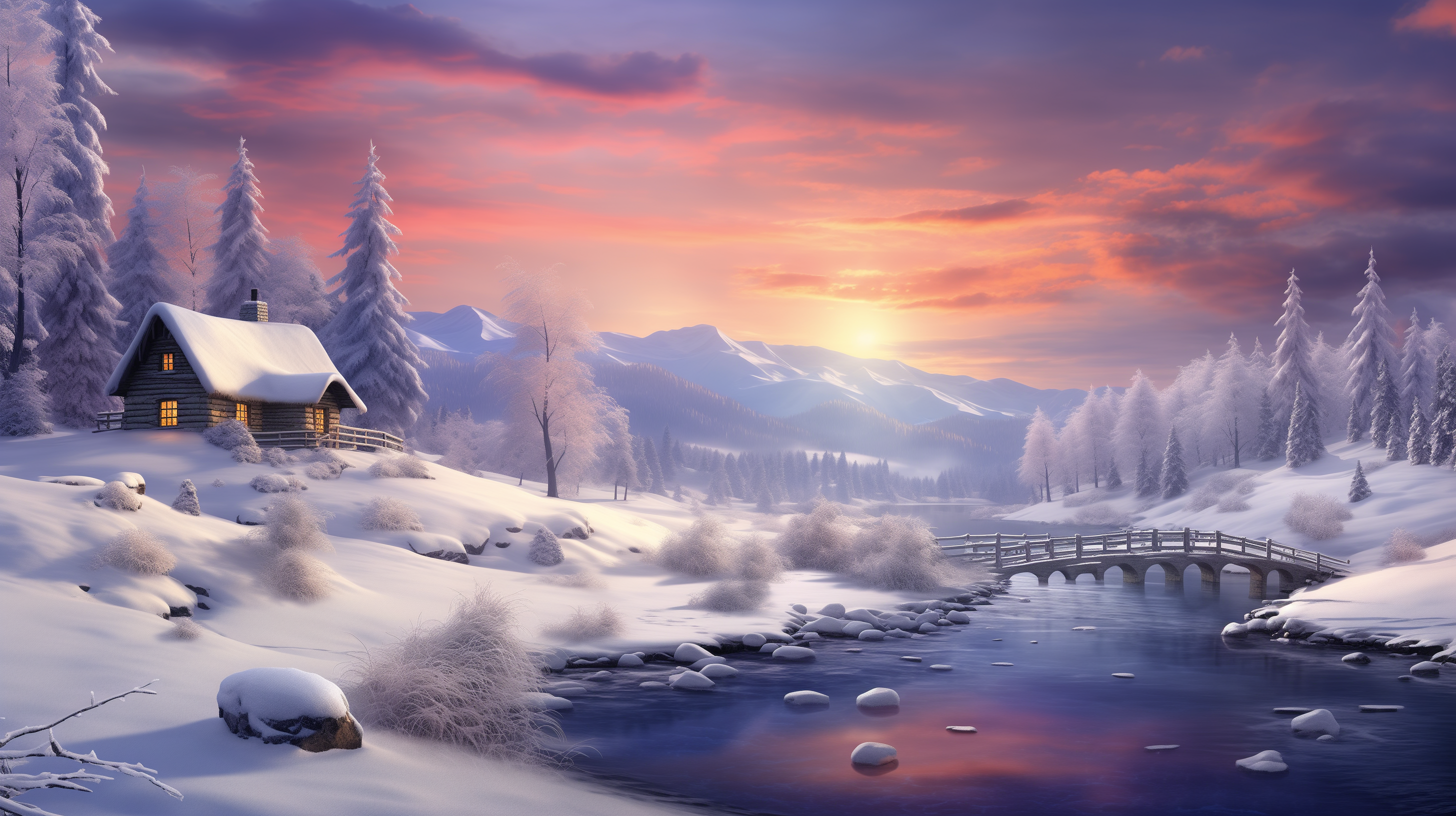 Beautiful Free Winter Wallpaper Desktop Backgrounds