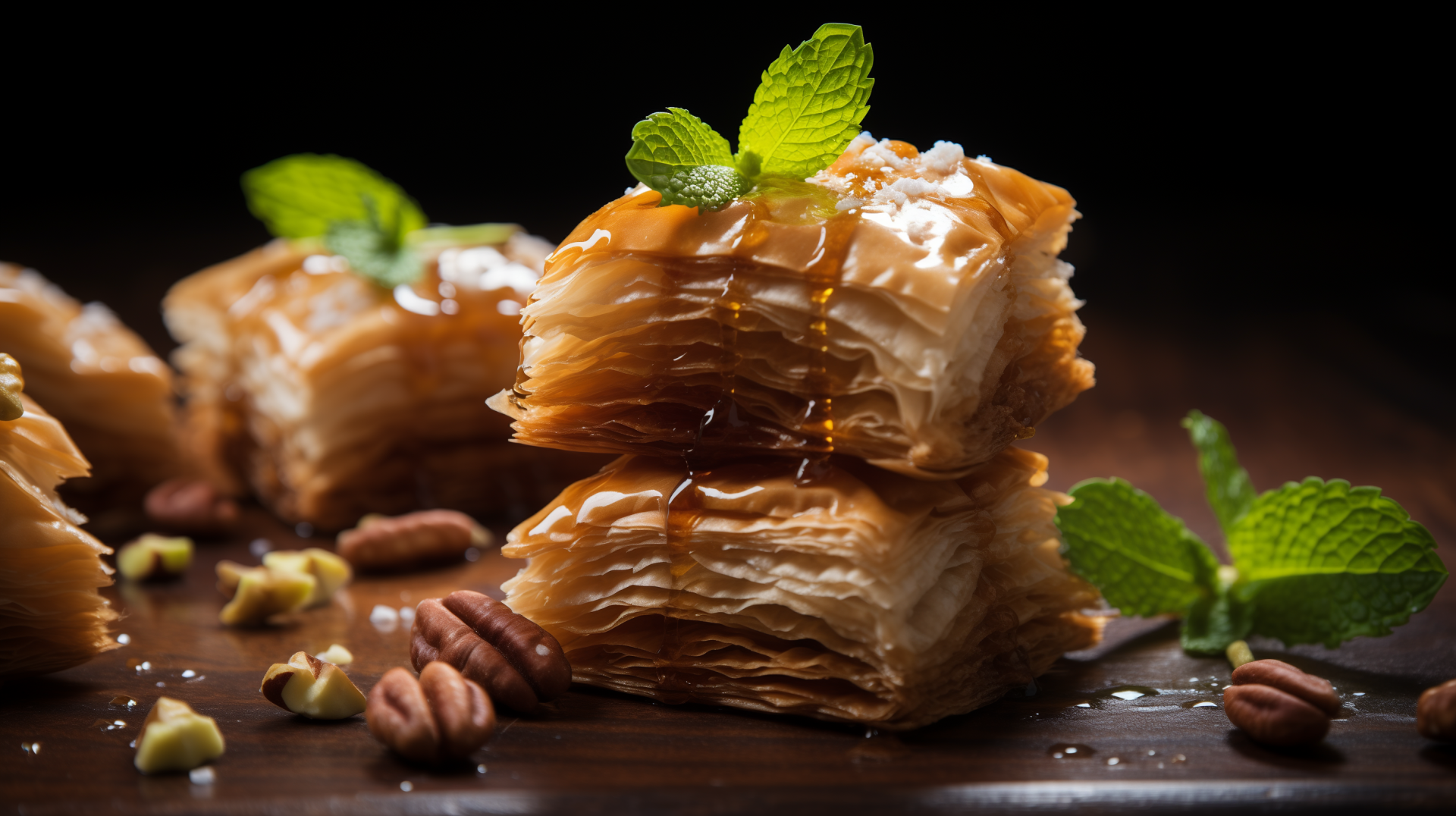 Delicious Baklava HD Wallpaper by patrika