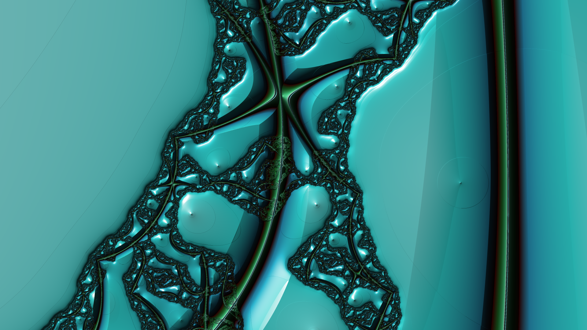 Trippy Psychedelic Fractal Wallpaper by Dr-Pen