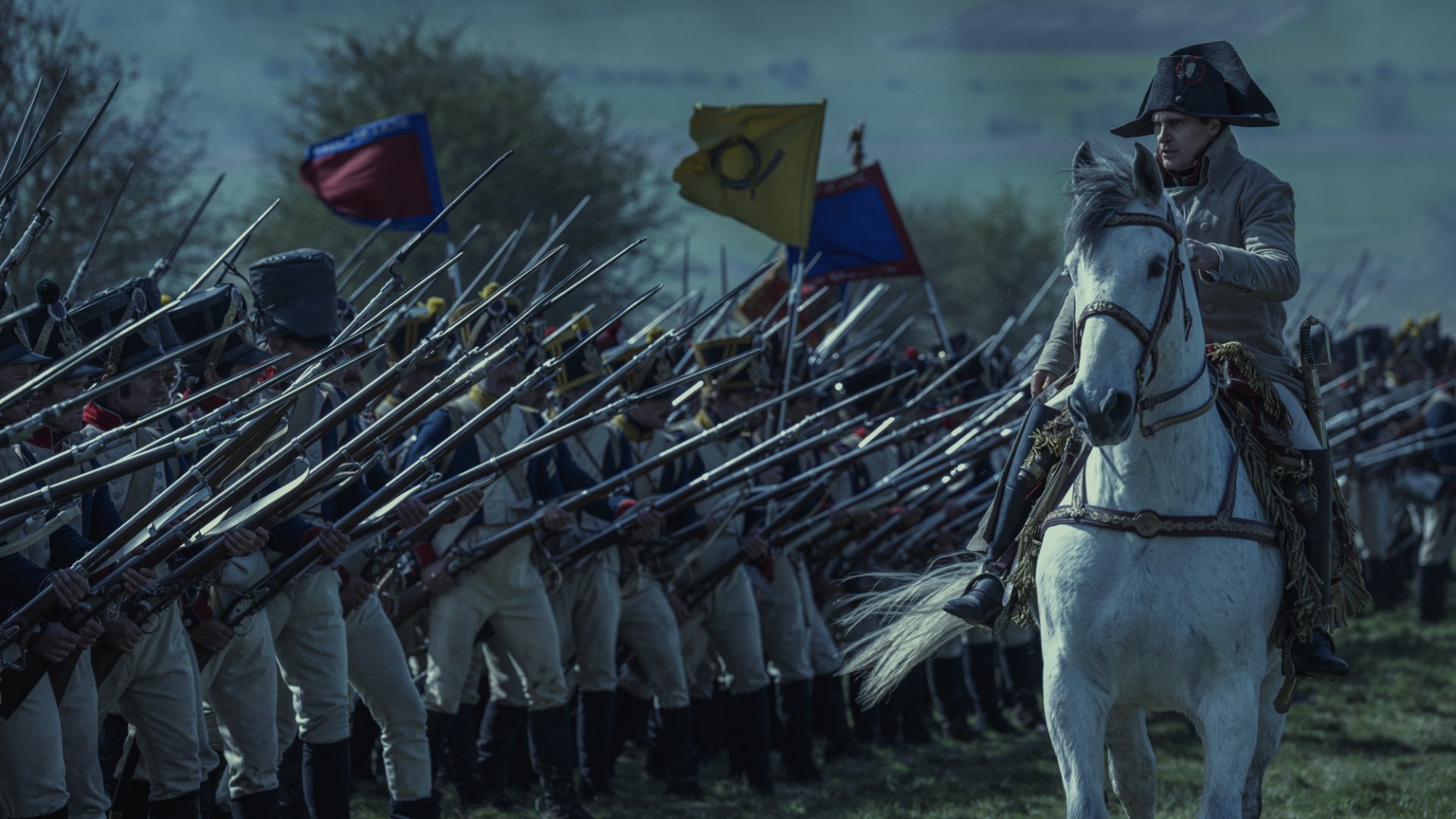 Download Joaquin Phoenix Battle Army Napoleon Bonaparte HD Wallpaper