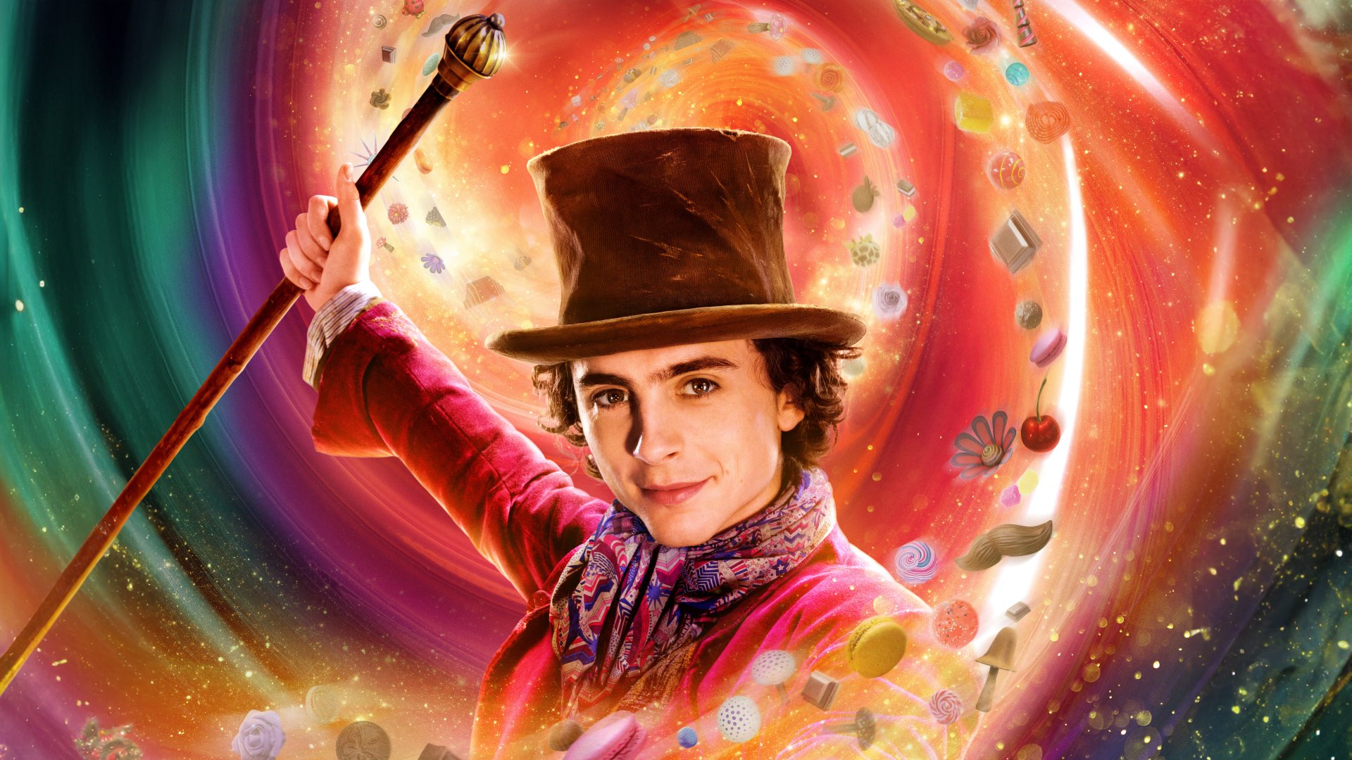 Download Timothée Chalamet Movie Wonka 8k Ultra HD Wallpaper
