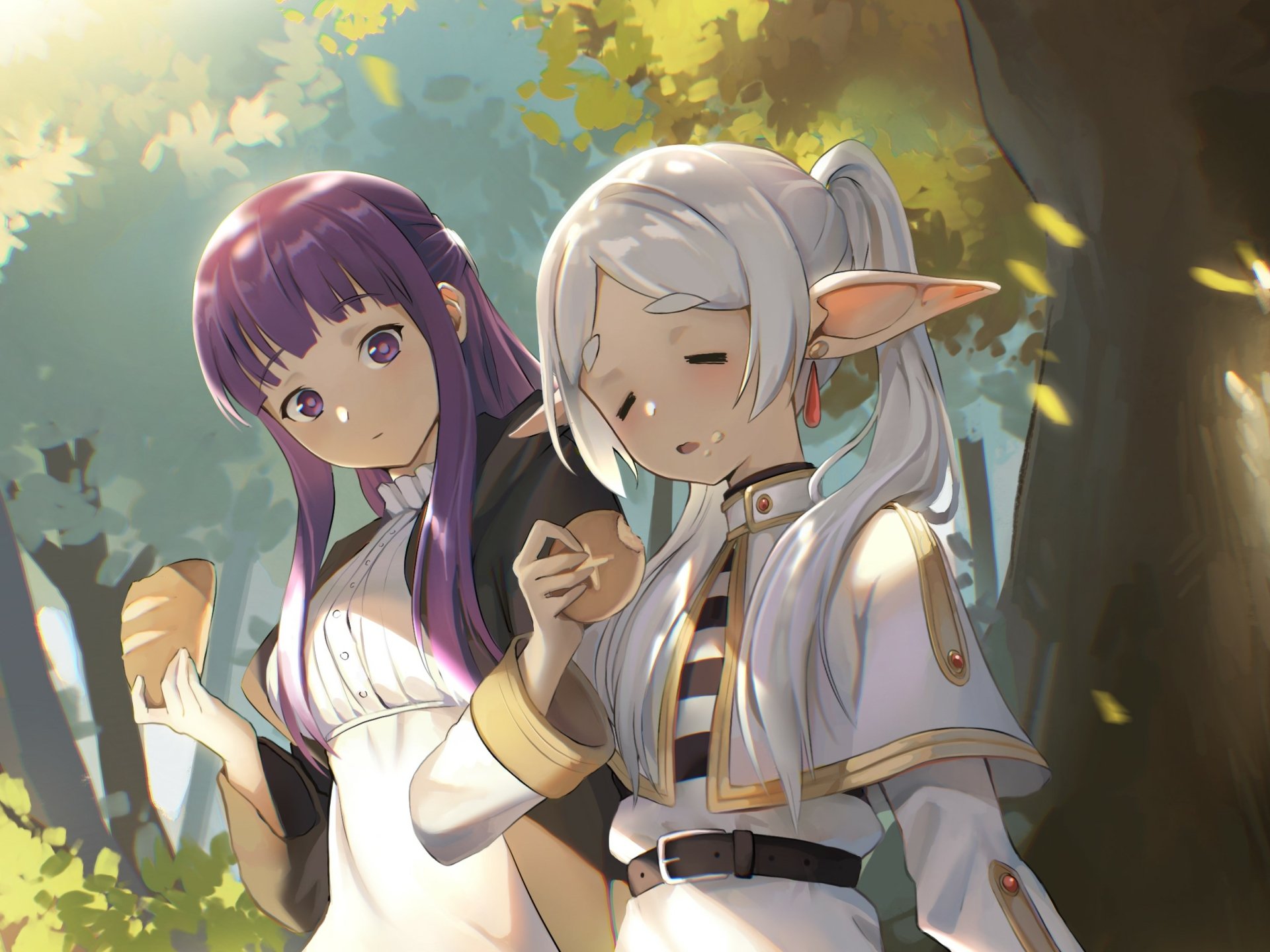 Frieren Fern HD Anime Wallpaper Frieren Beyond Journey s End By 