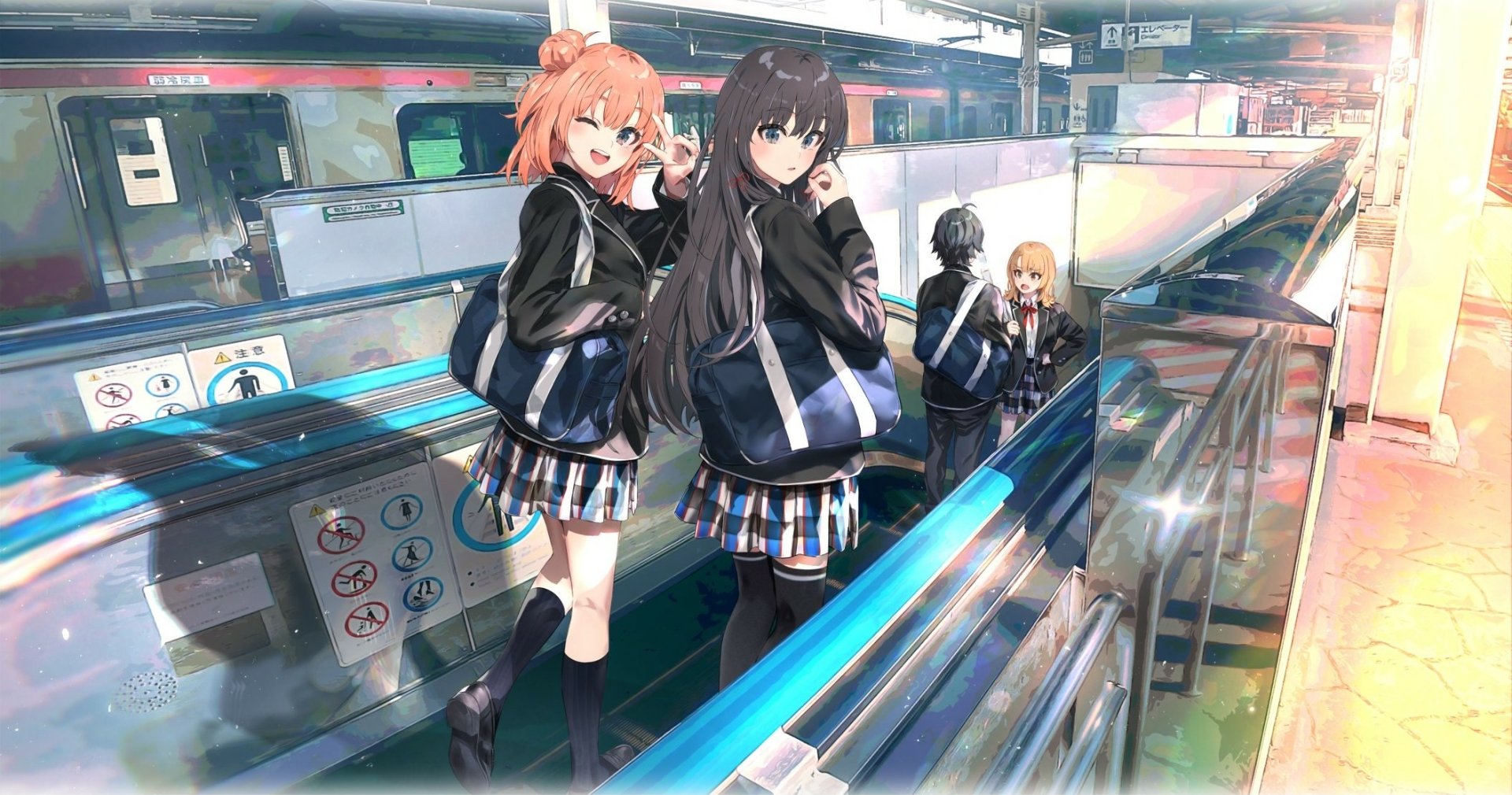 Download Yukino Yukinoshita Yui Yuigahama Iroha Isshiki Hachiman Hikigaya My Teen Romantic Comedy SNAFU HD Wallpaper by ponkan8