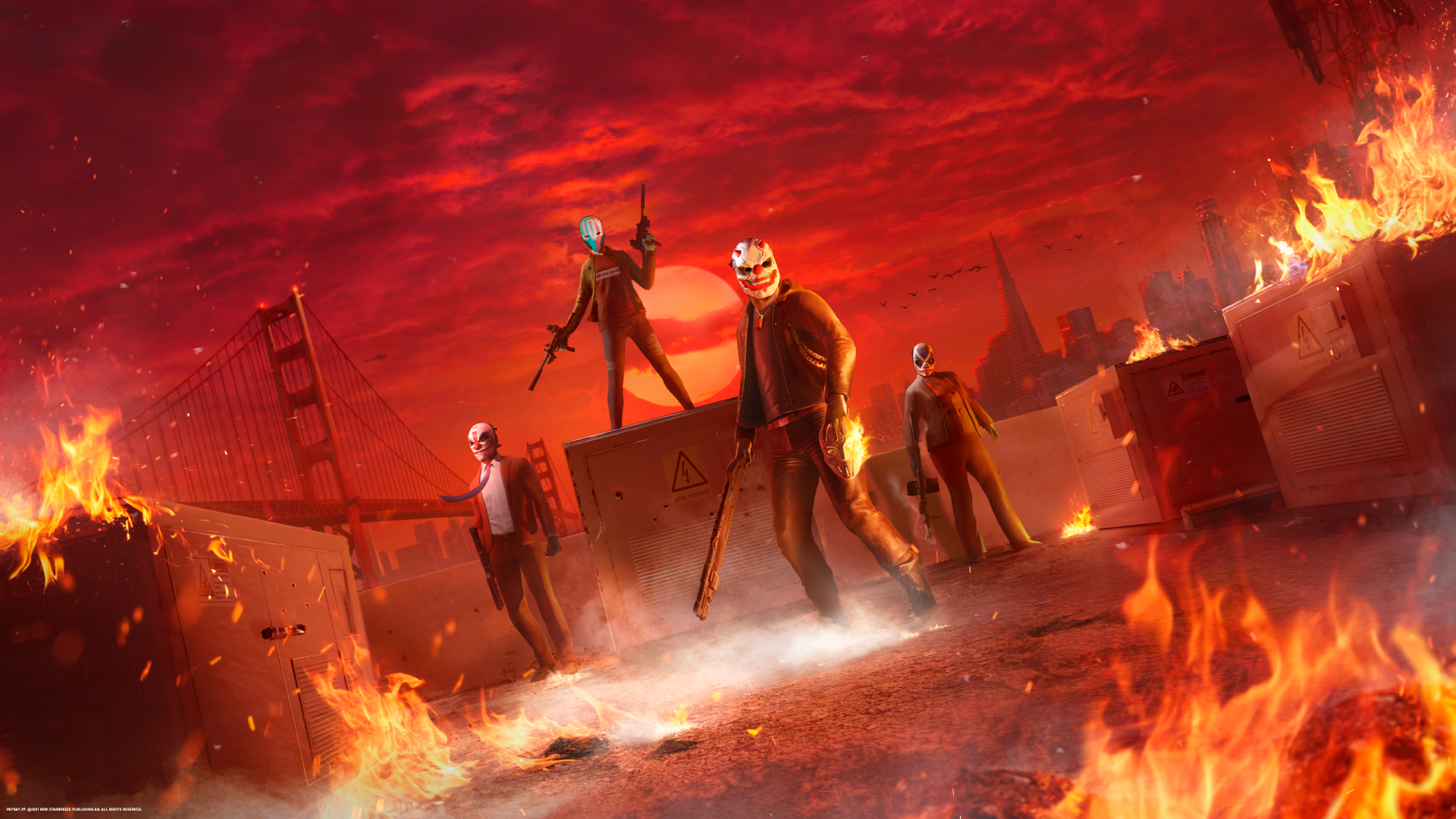 Download Payday 2 Rust (Payday) Dragan (Payday) Bonnie (Payday) Joy (Payday) 4k Ultra HD Wallpaper