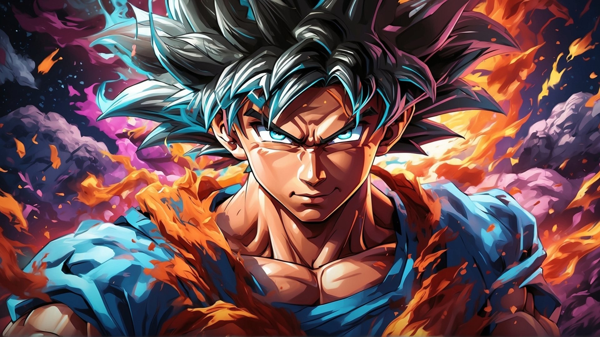 Goku in another universe by AnimeHead