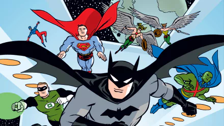 Comic Justice League HD Desktop Wallpaper | Background Image
