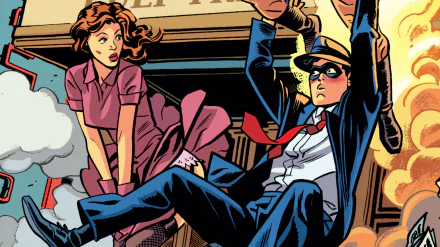 Comic Rocketeer/The Spirit: Pulp Friction HD Desktop Wallpaper | Background Image