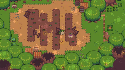 HD wallpaper of Turnip Boy Commits Tax Evasion video game featuring a character exploring an in-game environment.