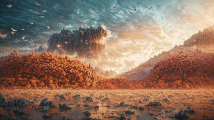  Sunset Desert