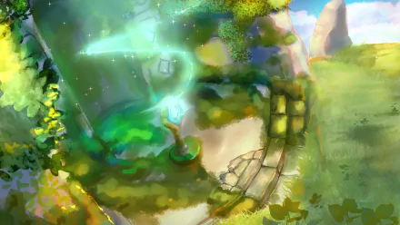 fantasy original art monument Ancient HD Desktop Wallpaper | Background Image