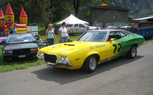 vehicle Ford Gran Torino Sport HD Desktop Wallpaper | Background Image