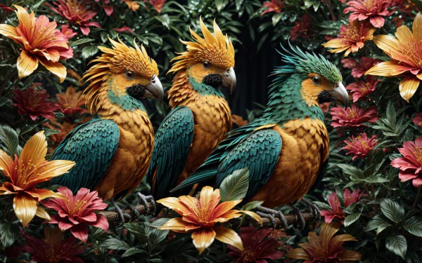  Colorful Birds