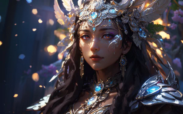 Download Princess Woman Artistic HD Wallpaper by KAI FAN