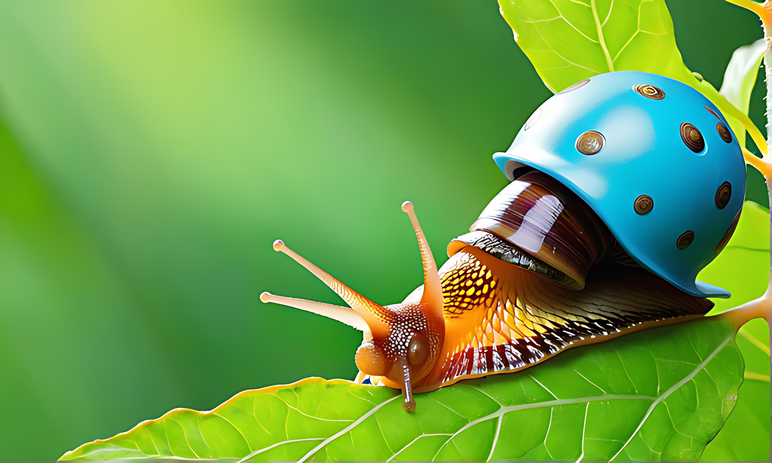 a snail nature photography by lukychandra