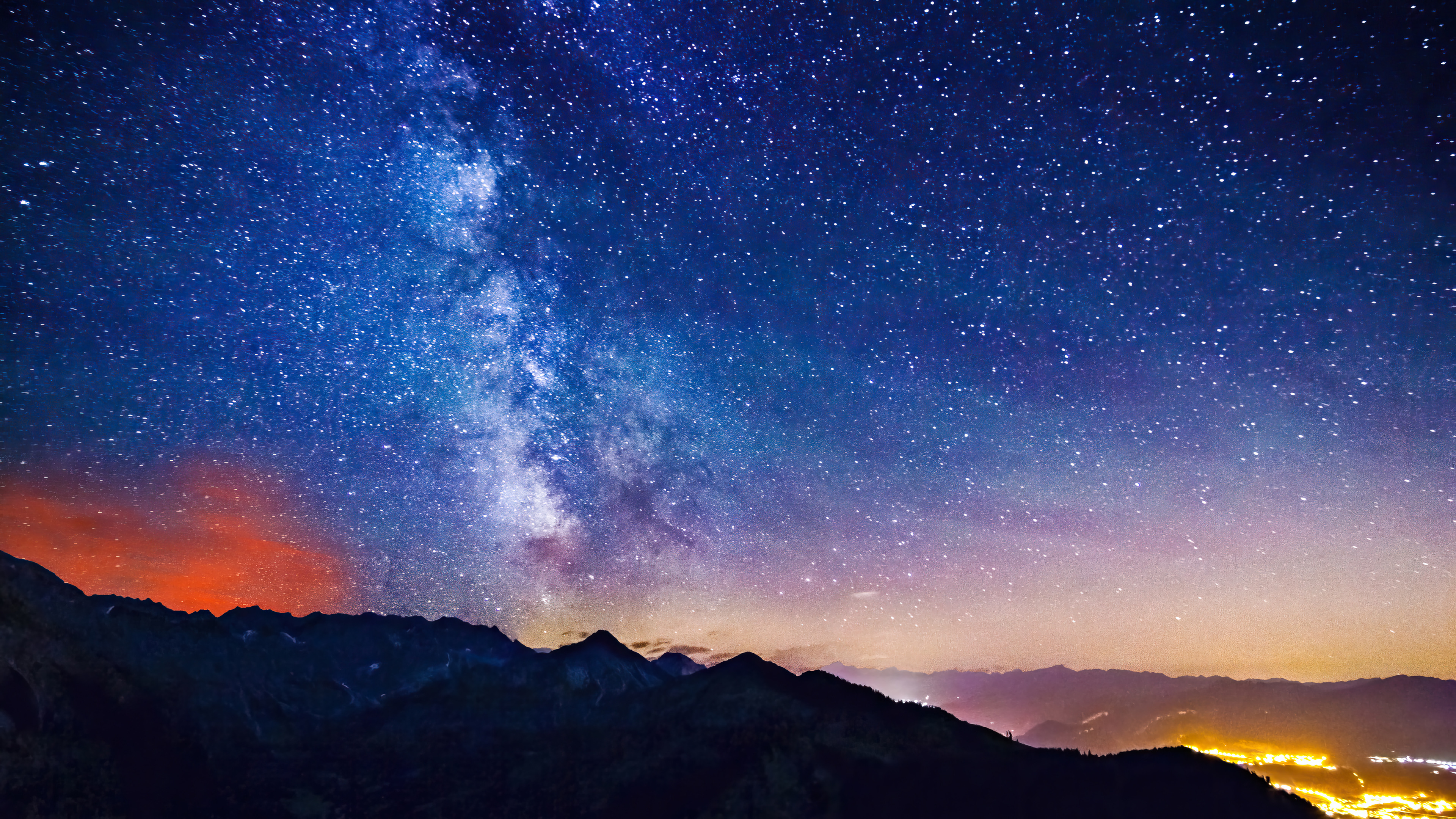 Starry Night Sky Wallpaper Pc Hd 4k - Infoupdate.org