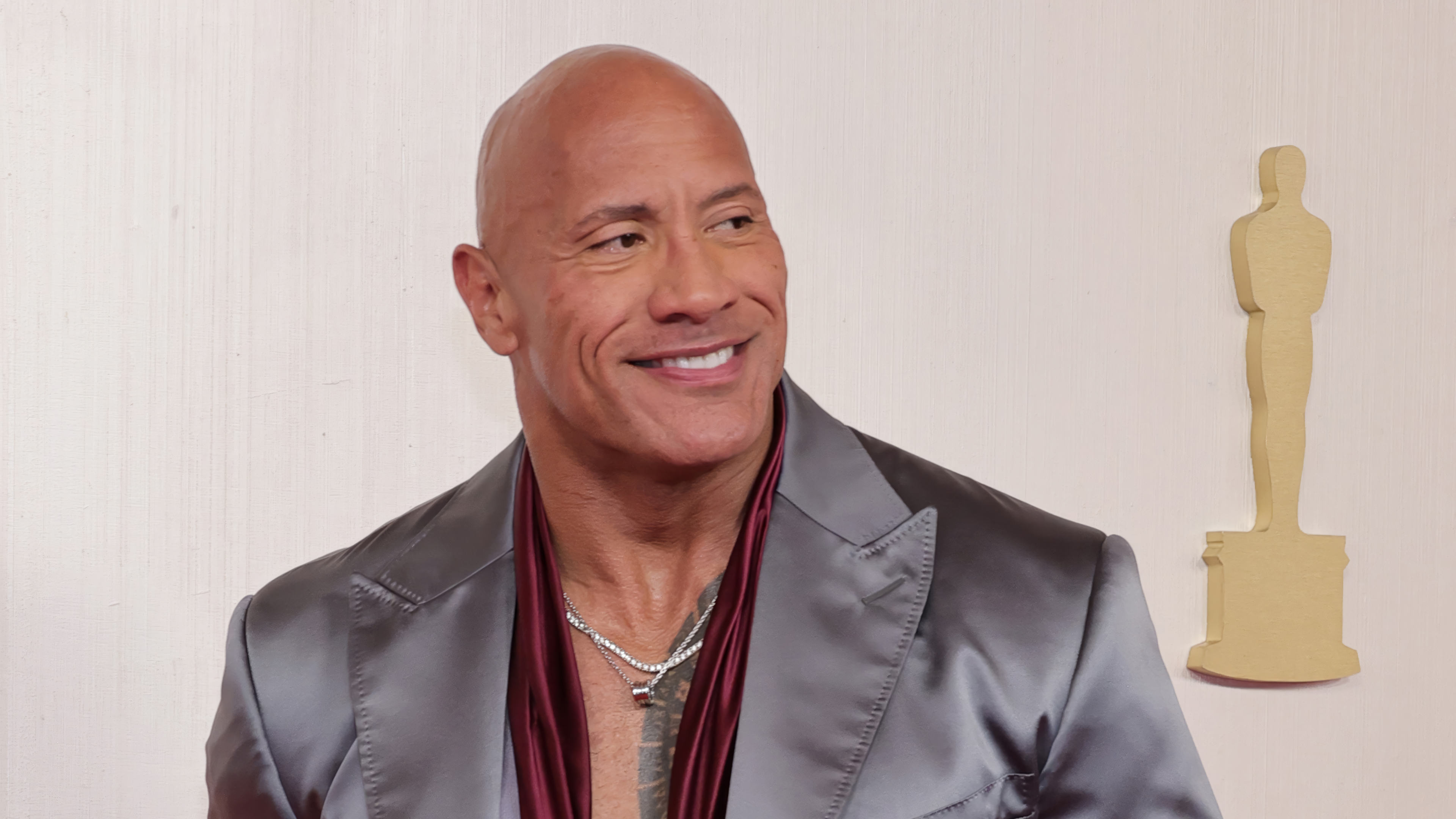 Dwayne Johnson at Oscars Event HD Celebrity Wallpaper