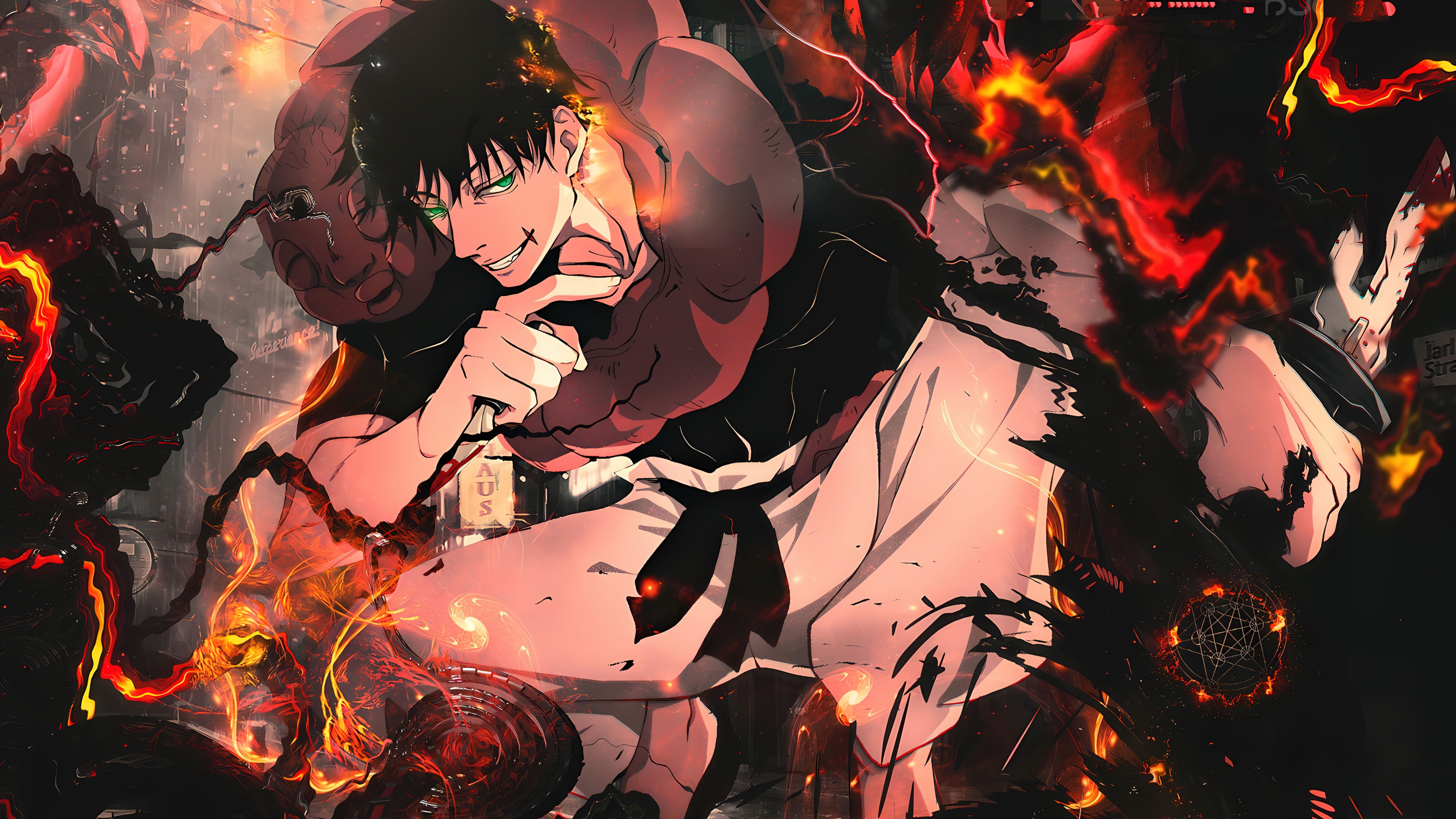 Toji Fushiguro Jujutsu Kaisen HD Anime Wallpaper