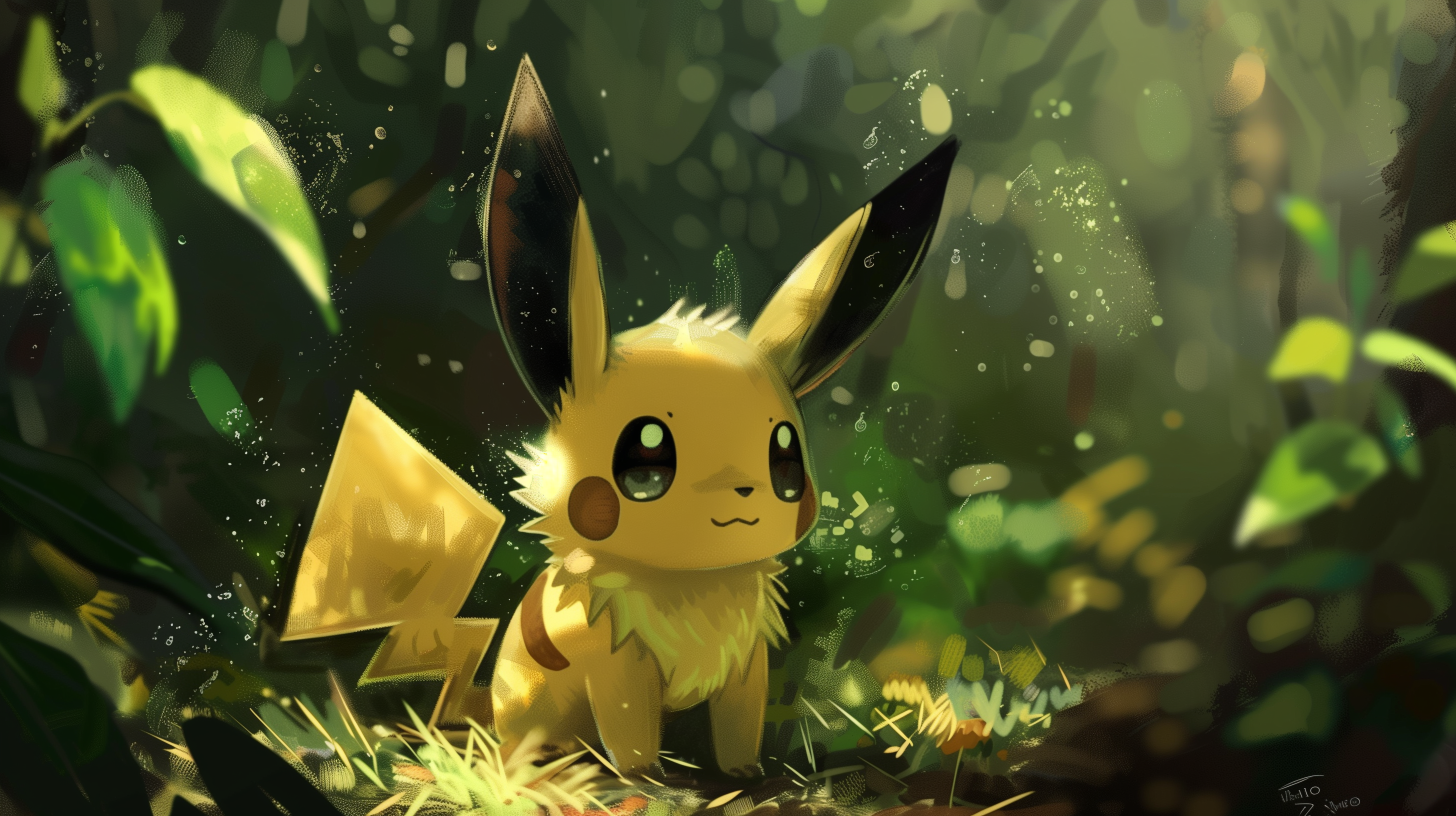 Download Pokemon Pichu (Pokémon) Anime Image, image size:2912x1632