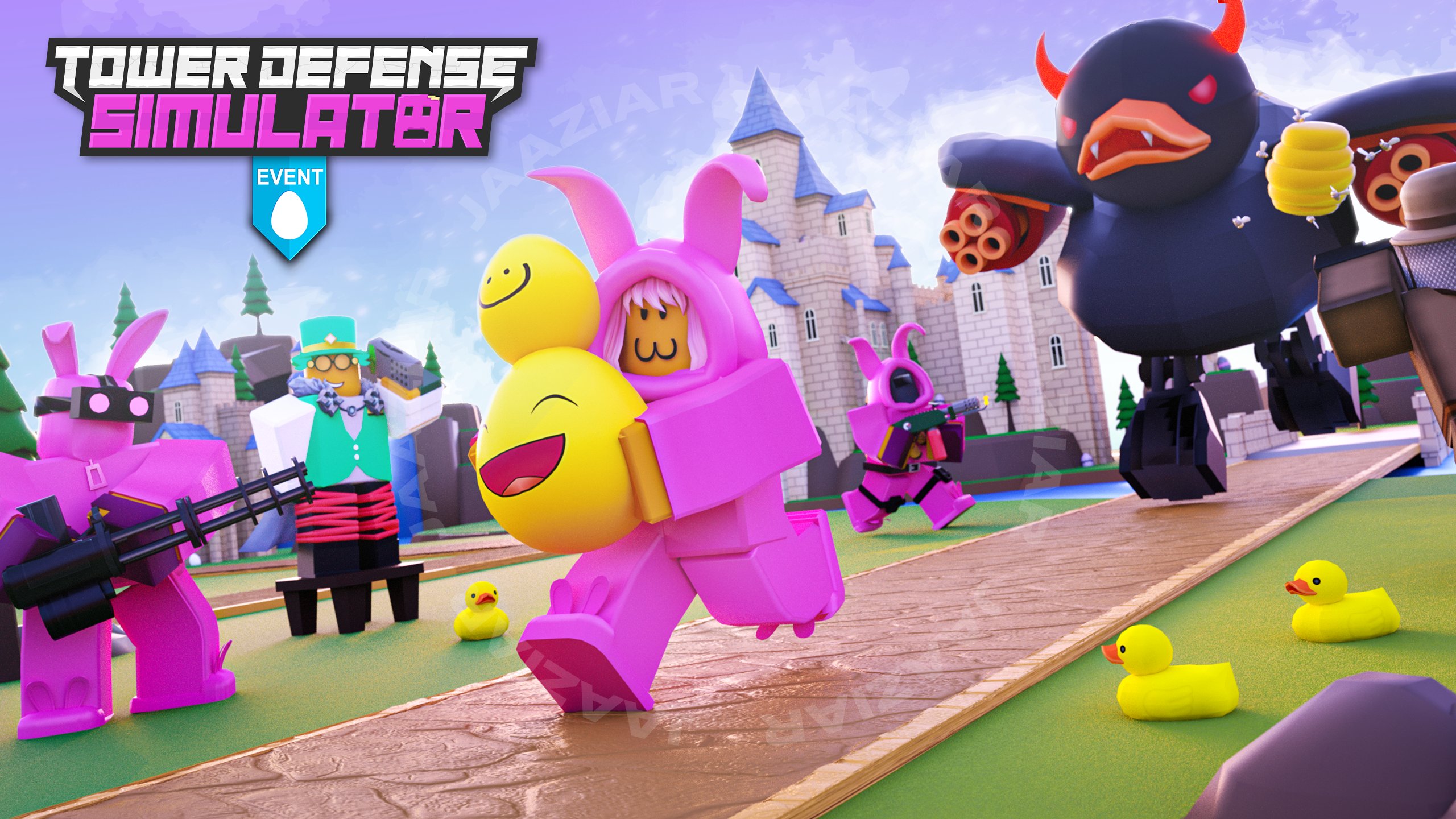 Roblox Tower Defense Simulator HD Wallpaper