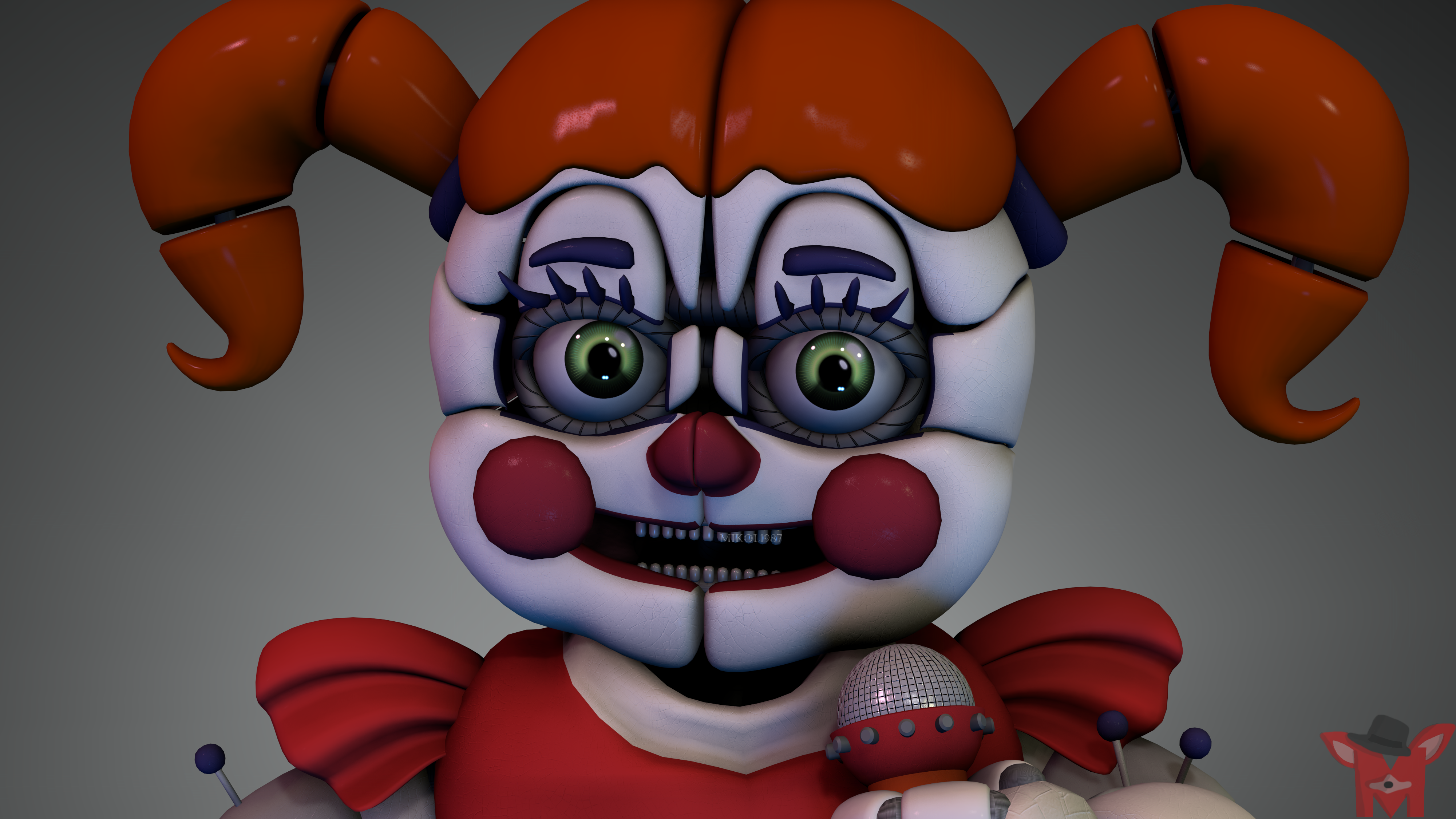 Circus baby wallpaper discount