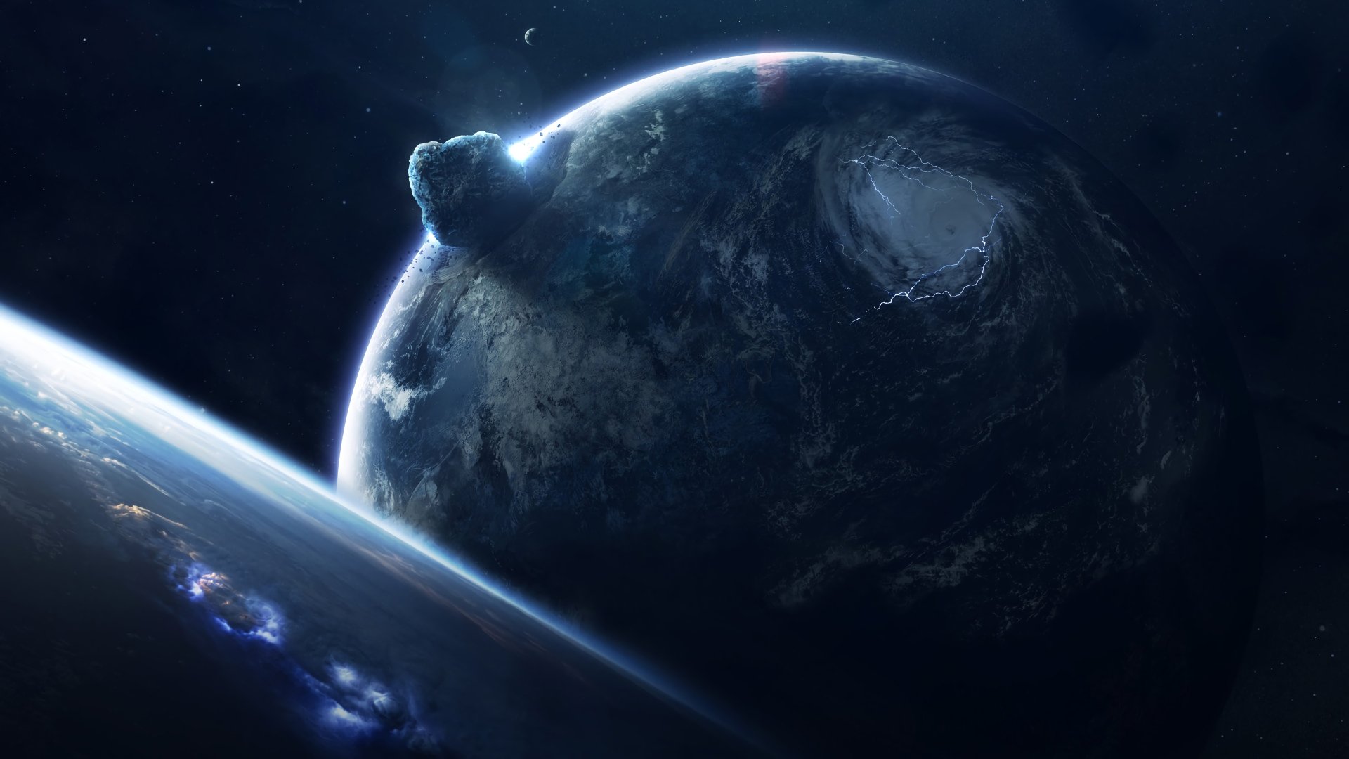 Download Space Stars Galaxy Planet Universe 4k Ultra HD Wallpaper