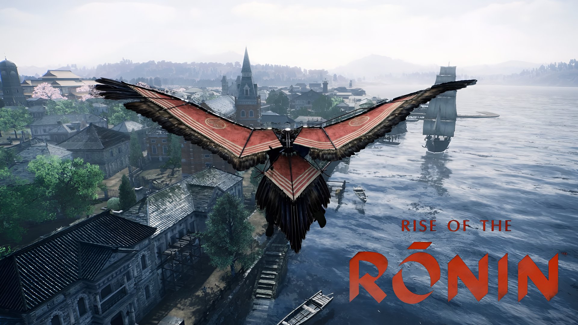 Rise of the Ronin Game HD Wallpaper – Soaring Adventure