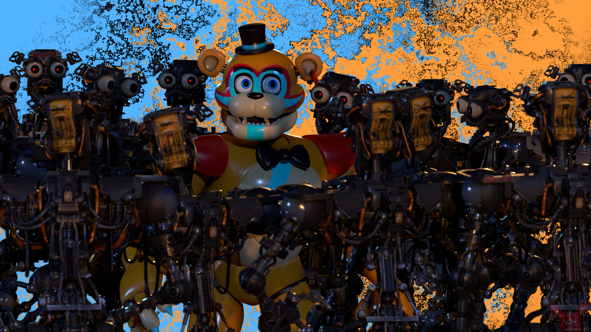 Download Five Nights At Freddy's: Security Breach Five Nights At Freddy's 8k Ultra HD Wallpaper by Mikol1987