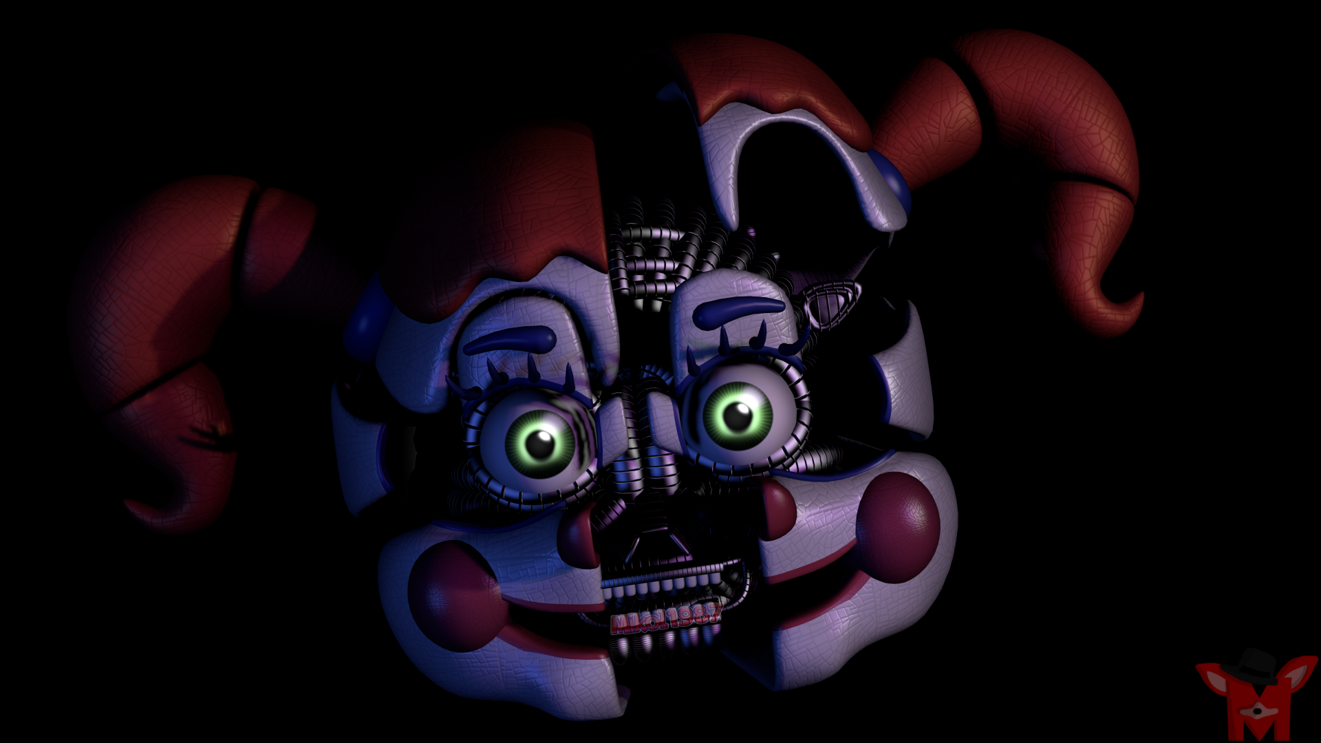 Download Circus Baby (Five Nights At Freddy's) Video Game Five Nights At Freddy's: Sister Location Five Nights At Freddy's 4k Ultra HD Wallpaper by Mikol1987