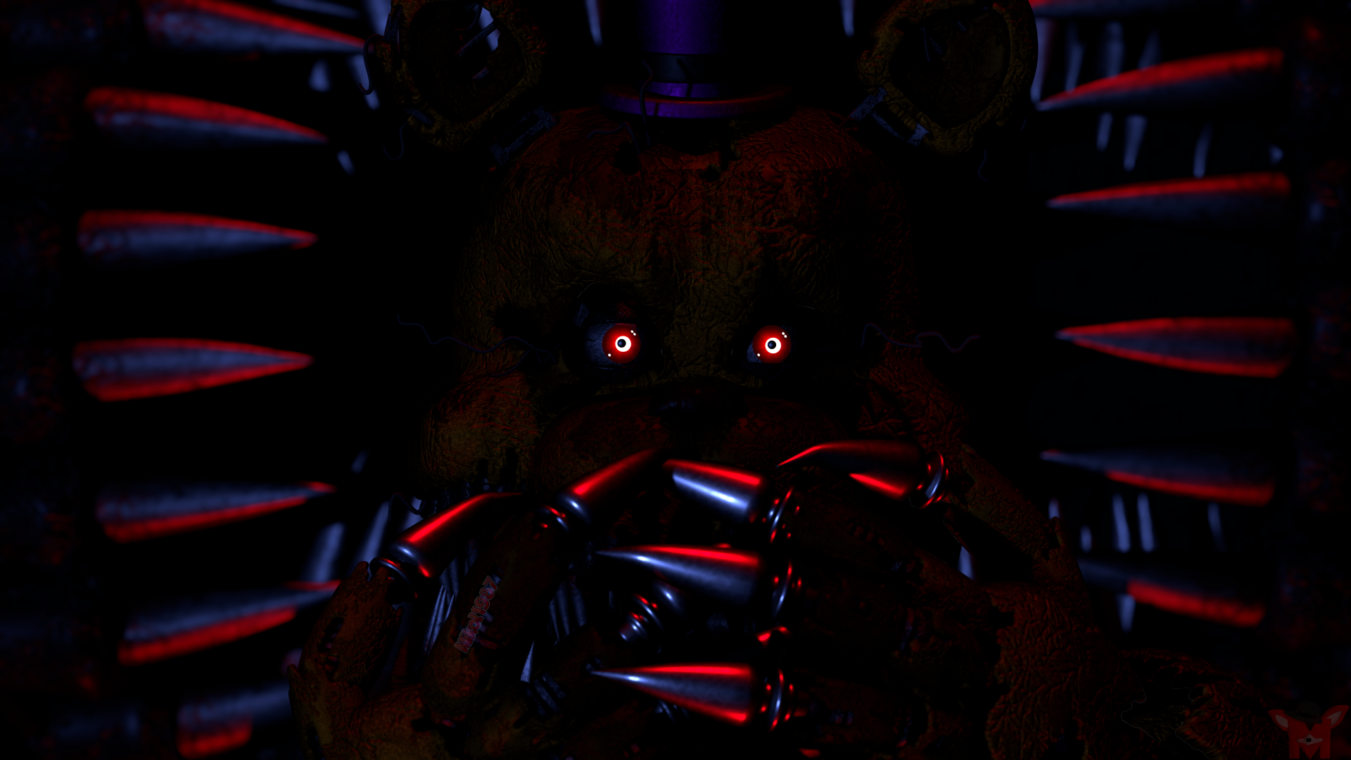 Download Nightmare Fredbear (Five Nights At Freddy's) Video Game Five Nights At Freddy's 4 Five Nights At Freddy's 8k Ultra HD Wallpaper by Mikol1987