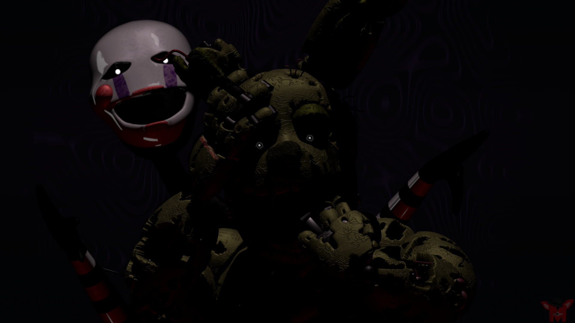 Download Springtrap (Five Nights At Freddy's) Video Game Five Nights At Freddy's 3 Five Nights At Freddy's 2 Five Nights At Freddy's 8k Ultra HD Wallpaper by Mikol1987