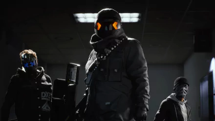 HD desktop wallpaper featuring characters from The Finals video game with a dark and moody aesthetic for a gaming background.