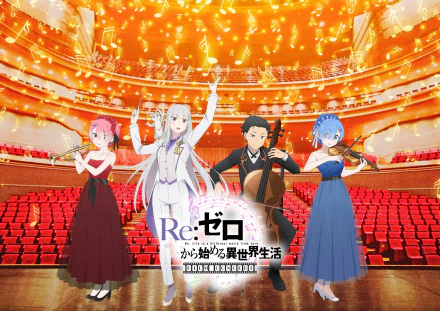 Anime Re:Zero - Starting Life in Another World HD Desktop Wallpaper | Background Image
