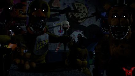 Withered Freddy (Five Nights at Freddy's) Puppet (Five Nights at Freddy's) video game Five Nights At Freddy's 2 Five Nights at Freddy's HD Desktop Wallpaper | Background Image