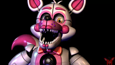 Funtime Foxy (Five Nights at Freddy's) video game Five Nights at Freddy's: Sister Location Five Nights at Freddy's HD Desktop Wallpaper | Background Image