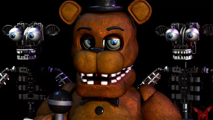 Withered Freddy (Five Nights at Freddy's) video game Five Nights At Freddy's 2 Five Nights at Freddy's HD Desktop Wallpaper | Background Image