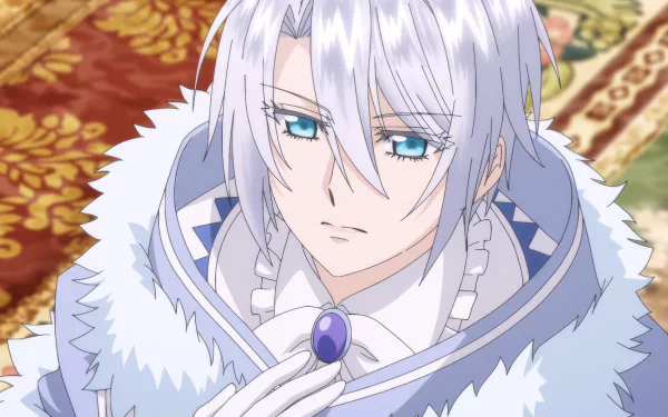 Anime character from '7th Time Loop: The Villainess Enjoys a Carefree Life Married to Her Worst Enemy!' featured as an HD desktop wallpaper with intricate detail and vivid colors.