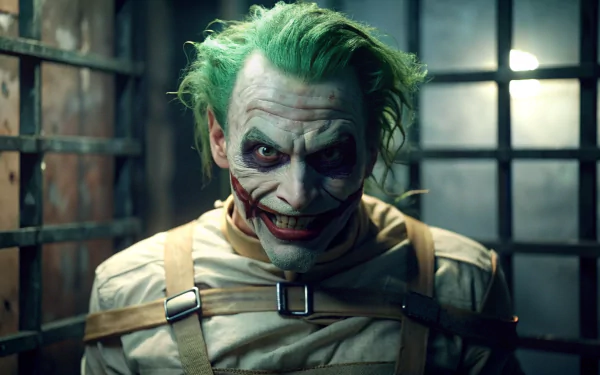  Joker in gotham asylum