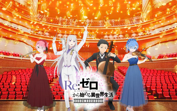Anime Re:Zero - Starting Life in Another World HD Desktop Wallpaper | Background Image