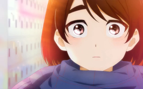 HD wallpaper of Hotaru Hinase from the anime A Condition Called Love, featuring a close-up with a soft-focused background.