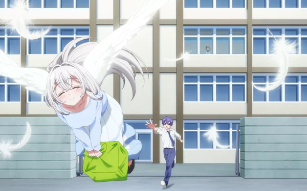 Anime Studio Apartment Good Lighting Angel Included) Towa (Studio Apartment Good Lighting Angel Included) HD Desktop Wallpaper | Background Image