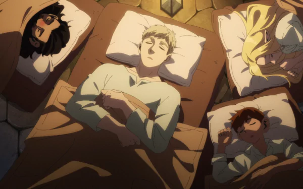 Anime Delicious in Dungeon HD Desktop Wallpaper | Background Image