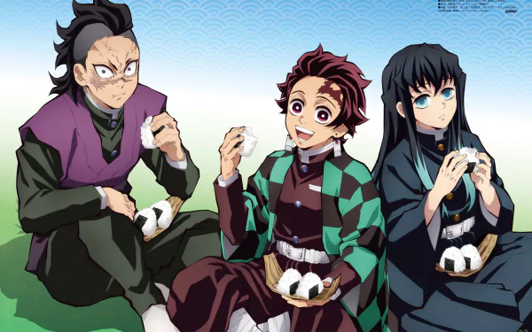  Shinazugawa, Tanjiro, and Muichiro