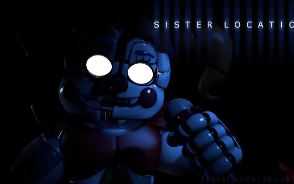 Spooky Five Nights at Freddy's: Sister Location and Five Nights at Freddy's wallpaper for desktop depicting eerie animatronics in high definition.