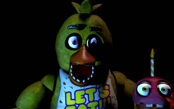 Level one animatronics Five Nights at Freddy's HD Desktop Wallpaper | Background Image